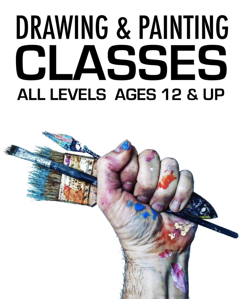 Aulas de desenho e pintura para todos os níveis, a partir dos 12 anos. foto