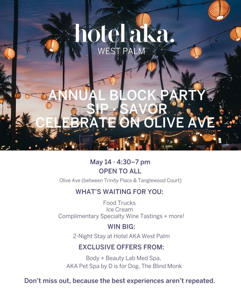 Hotel AKA West Palm 3rd Annual Block Party photo
