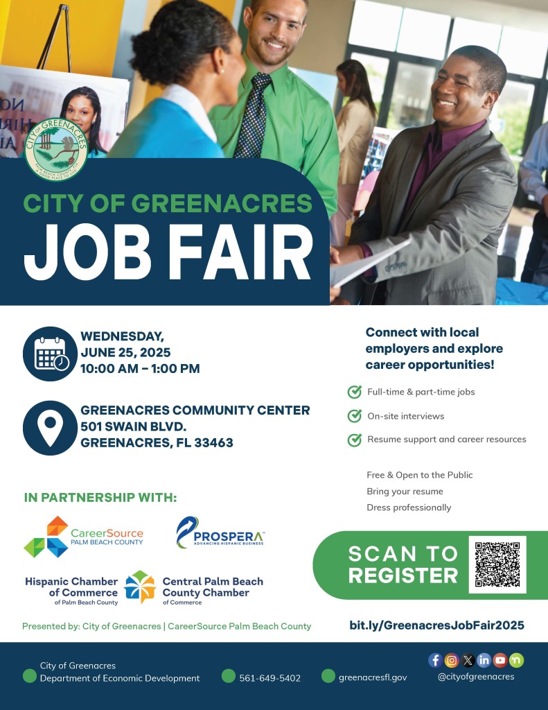 Foto da Feira de Empregos de Greenacres