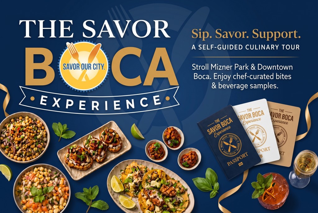 Das Foto zu den „Savor Boca Experiences 2026“