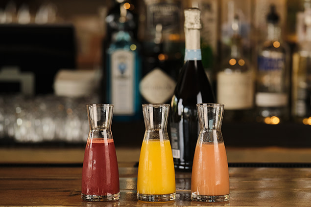 Foto del brunch tipo bufé del Día de las Madres