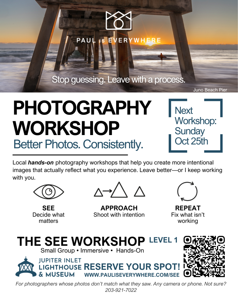 Photography Workshop: The SEE Workshop Level 1 at Jupiter Inlet Lighthouse & Museum photo