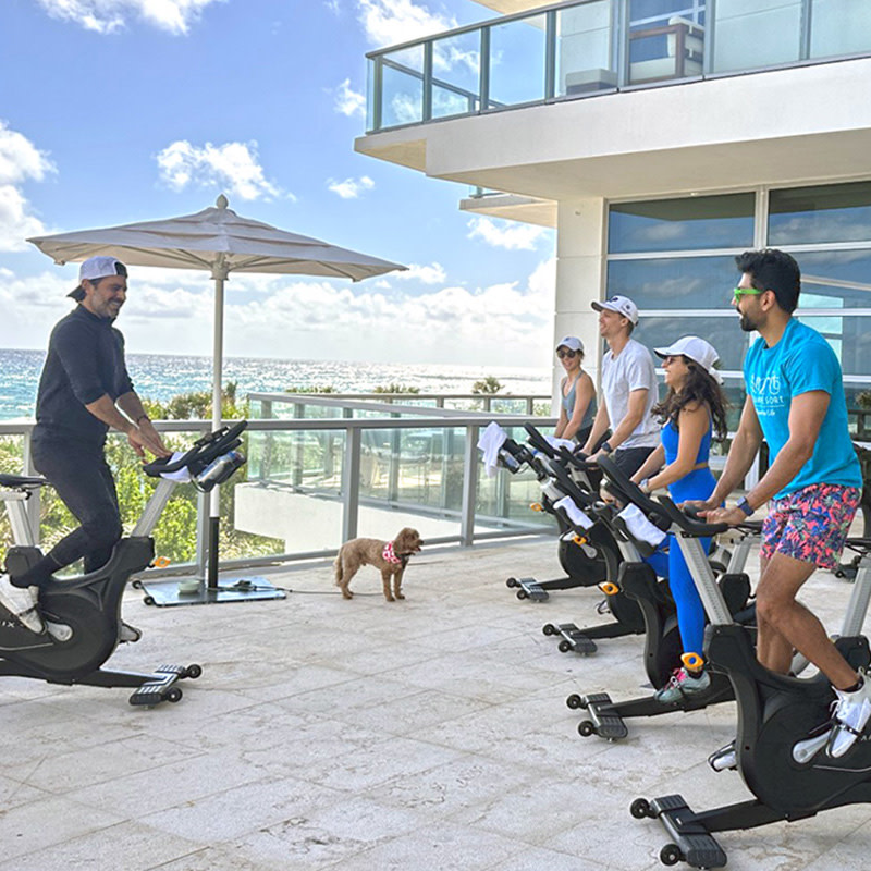 Bike. Brunch. Beach. Repeat. photo