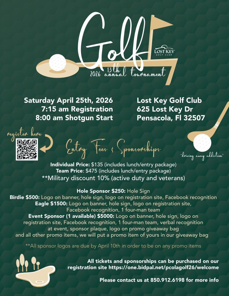 2026 Driving Away Addiction Golf Tournament