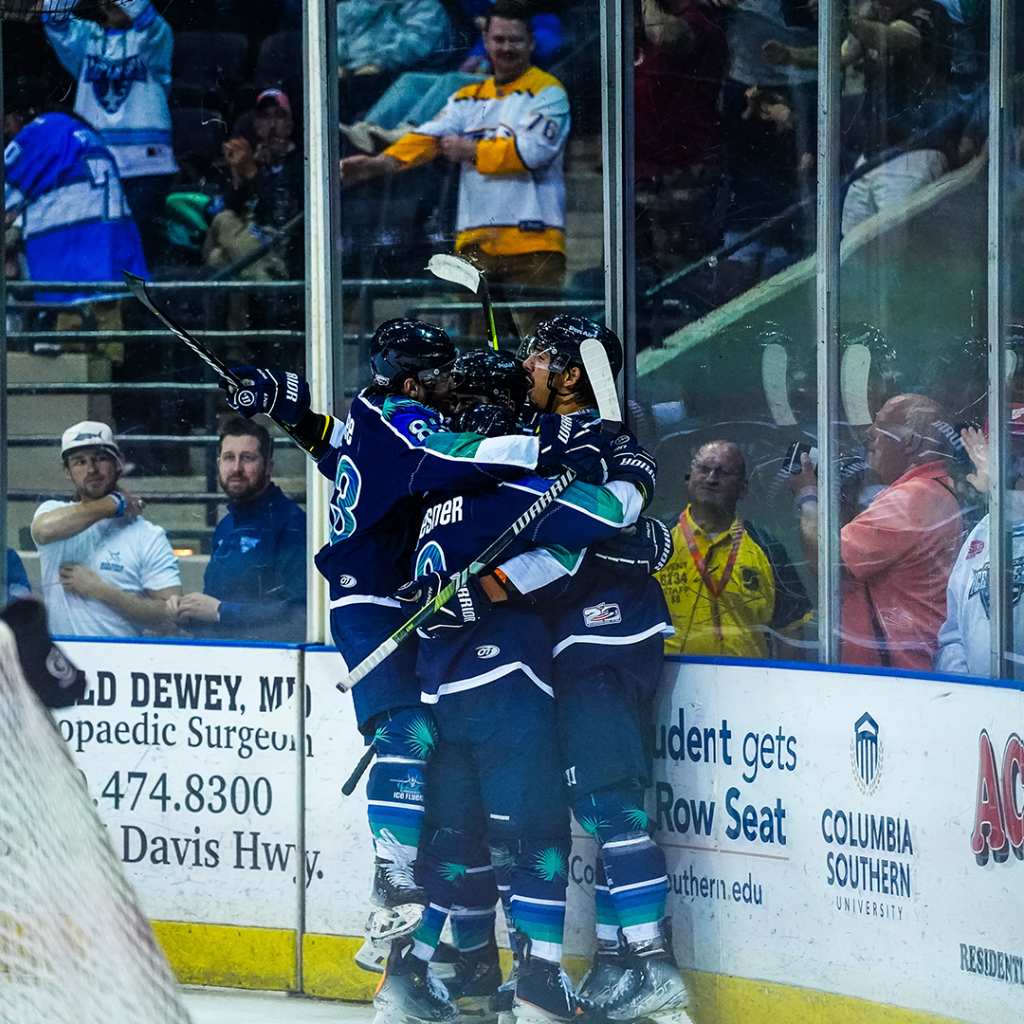 Blue Angels Night Pensacola Ice Flyers vs Fayetteville Marksmen
