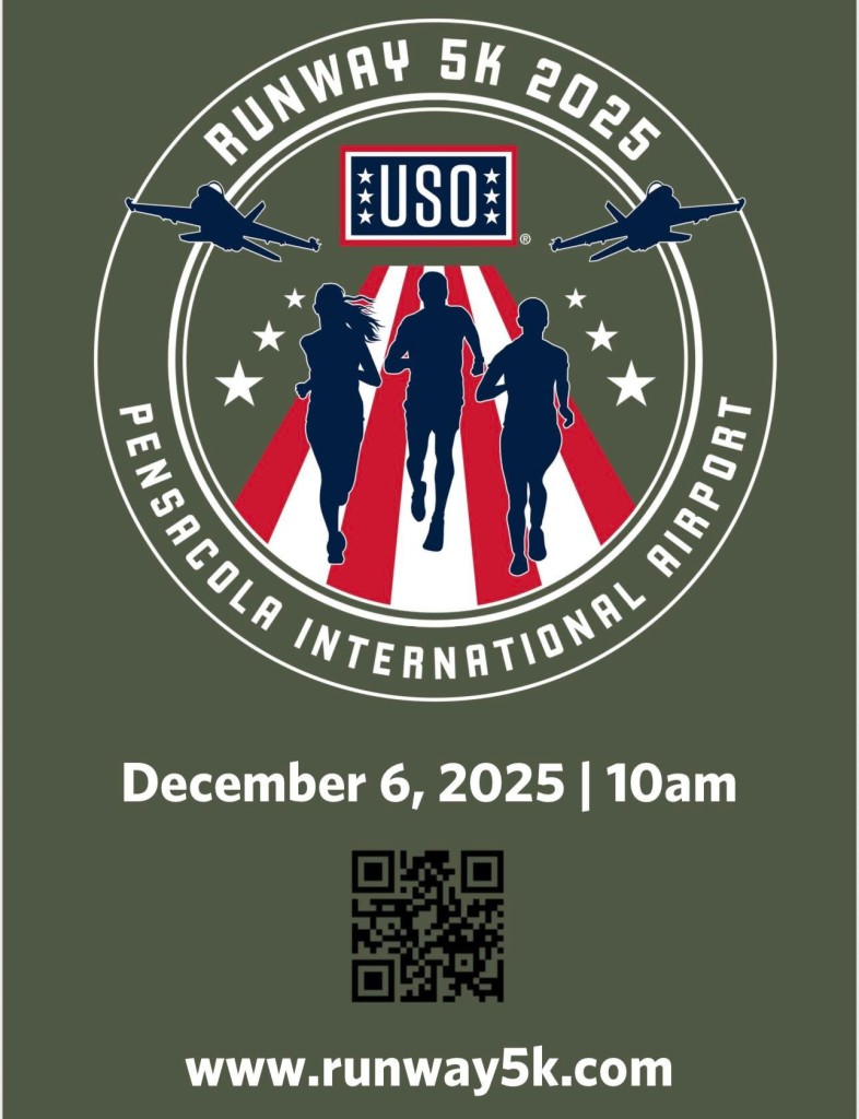 The USO 13 annual airport runway 5K