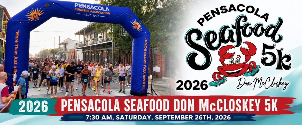 2026 Pensacola Seafood Don McCloskey 5K