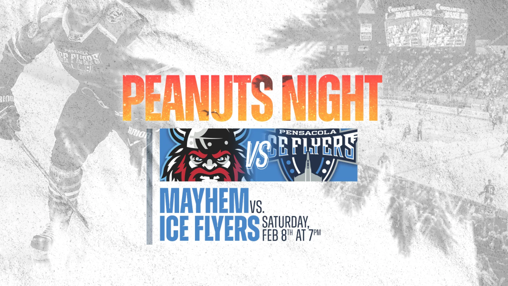 Peanuts Night - Pensacola Ice Flyers vs Macon Mayhem