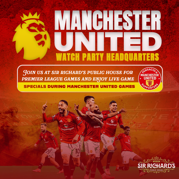 Manchester United Watch Party Headquarters at Sir Richard's
