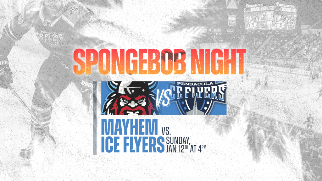 Spongebob Night - Pensacola Ice Flyers vs Macon Mayhem