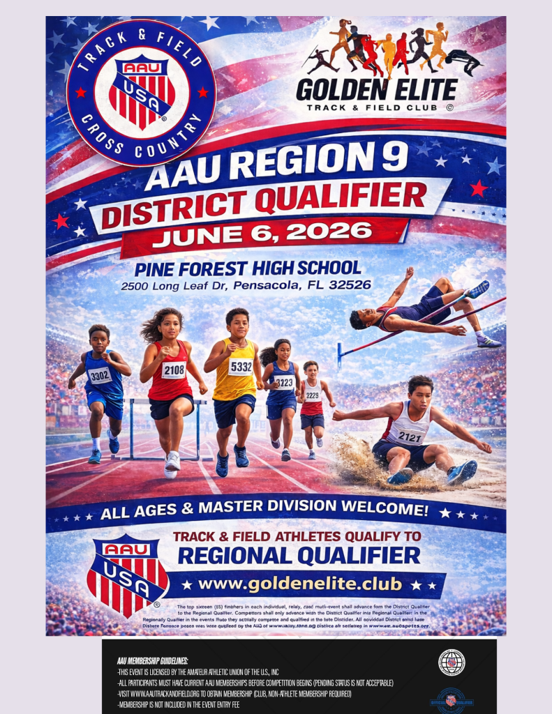 AAU District Qualifier Track and Field