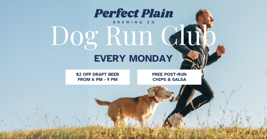 Monday Dog Run Club at Perfect Plain Brewery