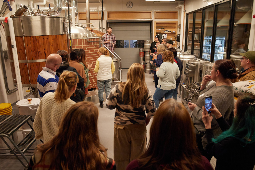 Tour of Brewery. Photo Credit: Jeffrey Remick