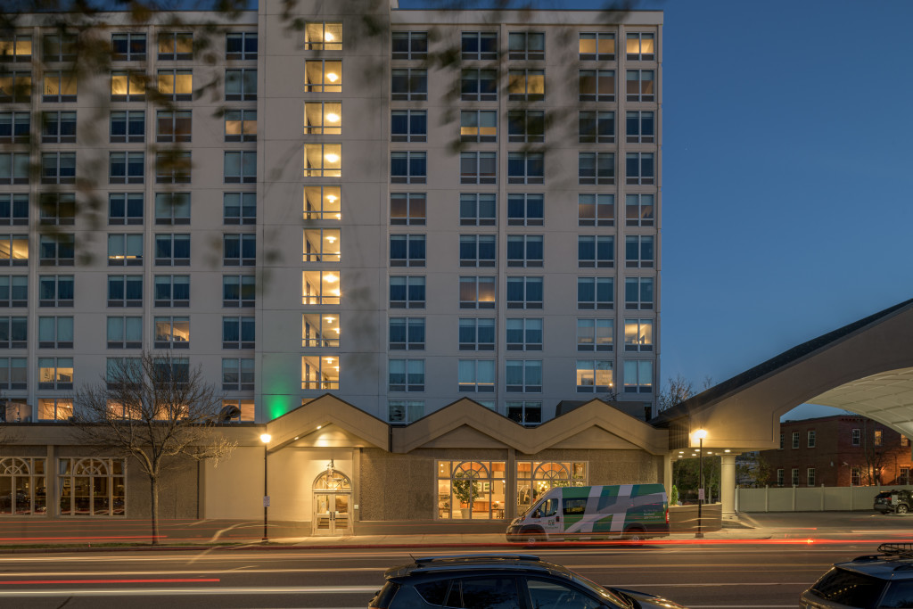 Hotel Exterior. Photo Credit: Peter G. Morneau