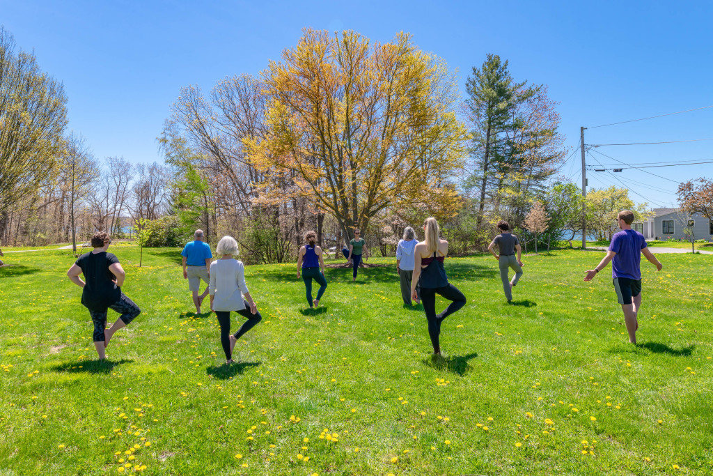 Yoga in the Park. Photo Credit: Peter G. Morneau