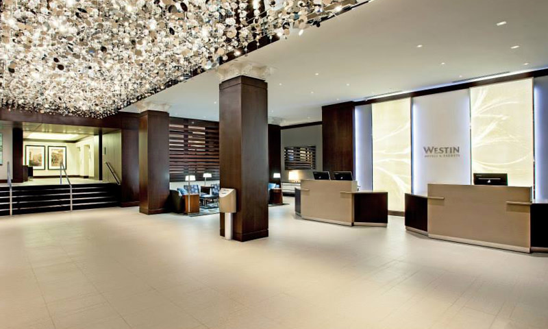 Lobby. Photo Provided by The Westin Portland Harborview