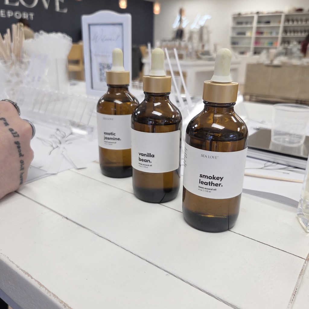 Scents. Photo Credit: Sea Love Freeport