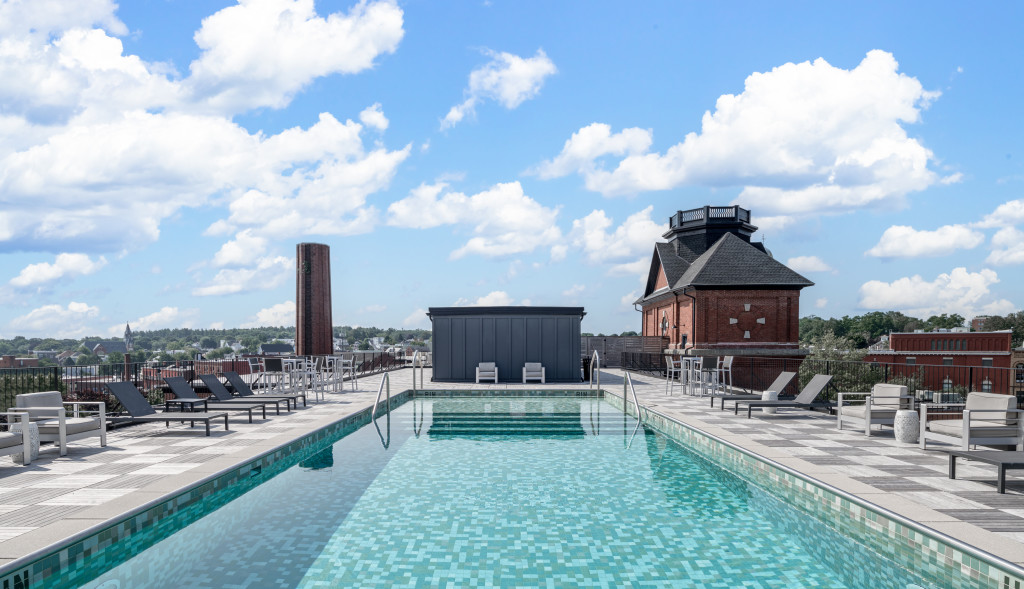 Rooftop Pool. Photo Credit: Peter G. Morneau