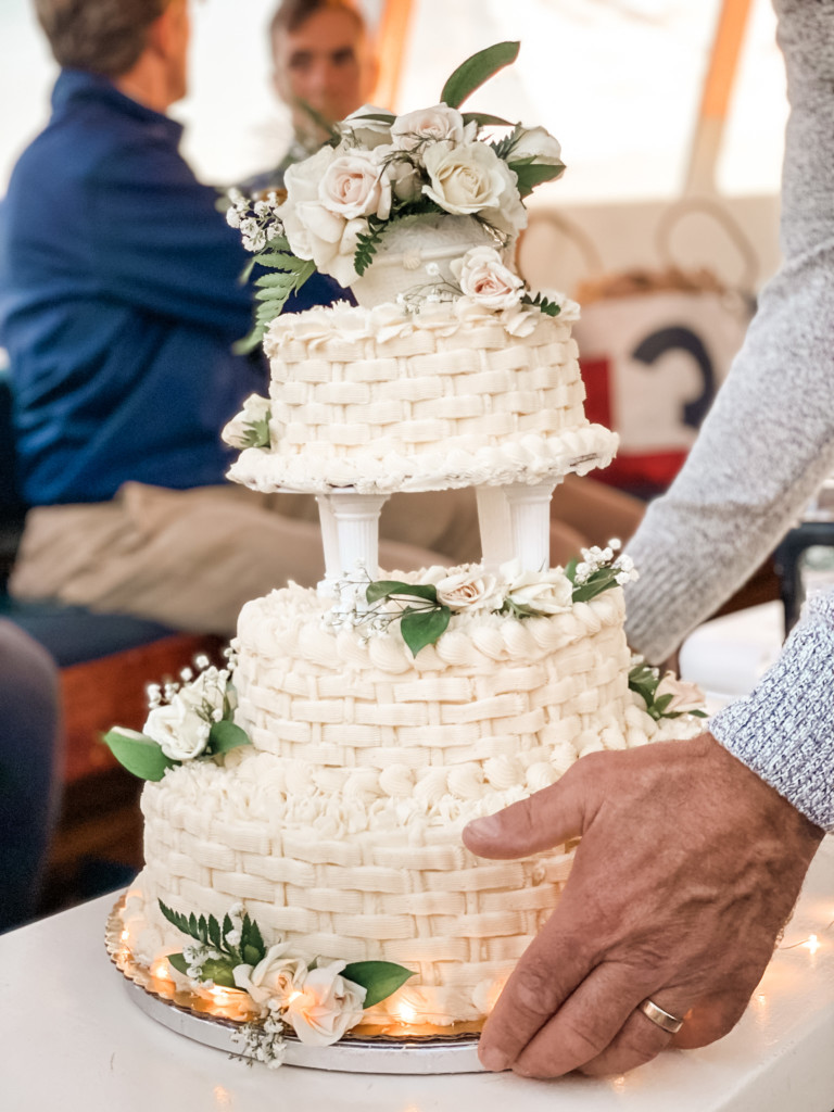 Wedding Cake. Photo Credit: Casco Bay Custom Charters