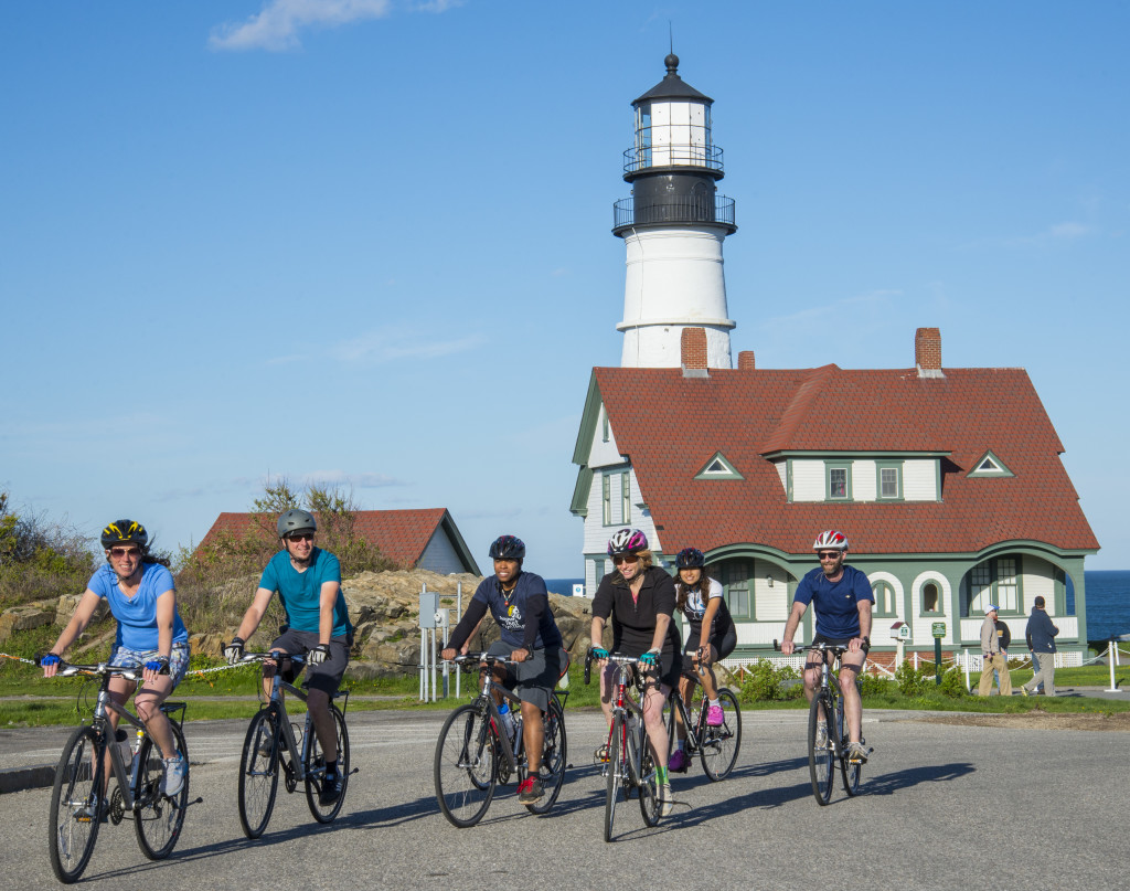 Lighthouse Tour. Photo Credit: Summer Feet Cycling Adventures