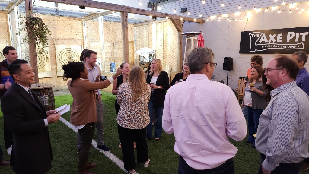 Event in Outdoor Space. Photo Credit: The Axe Pit