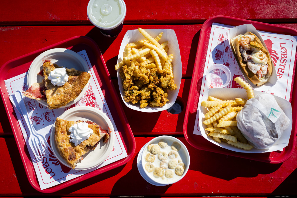 Food at The Lobster Shack. Photo Credit: Capshore