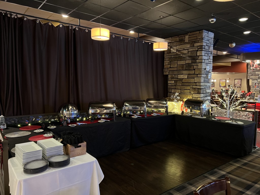 Buffet. Photo Credit: Spare Time Entertainment