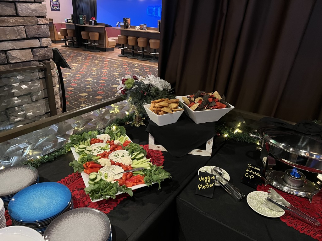 Buffet. Photo Credit: Spare Time Entertainment