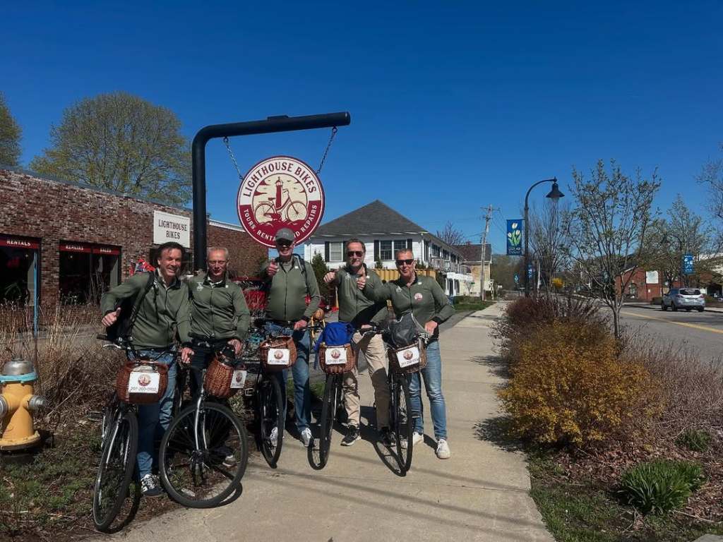 Group of Bikers. Photo Credit: Leah Day