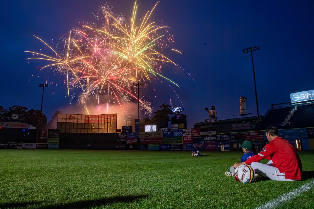 Fireworks. Photo Credit: Cullen McIntyre / Portland Sea Dogs