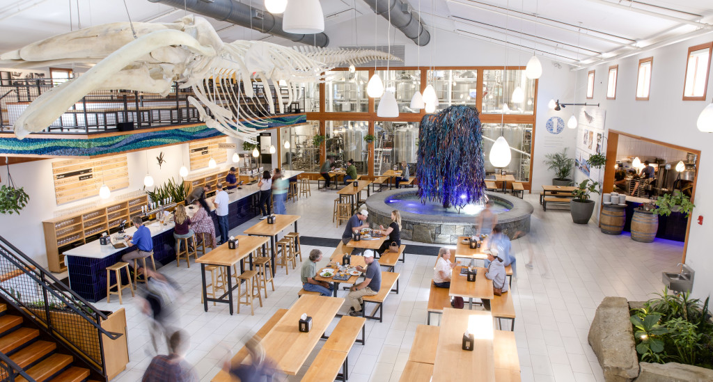 Tasting Room. Photo Credit: Maine Beer Company