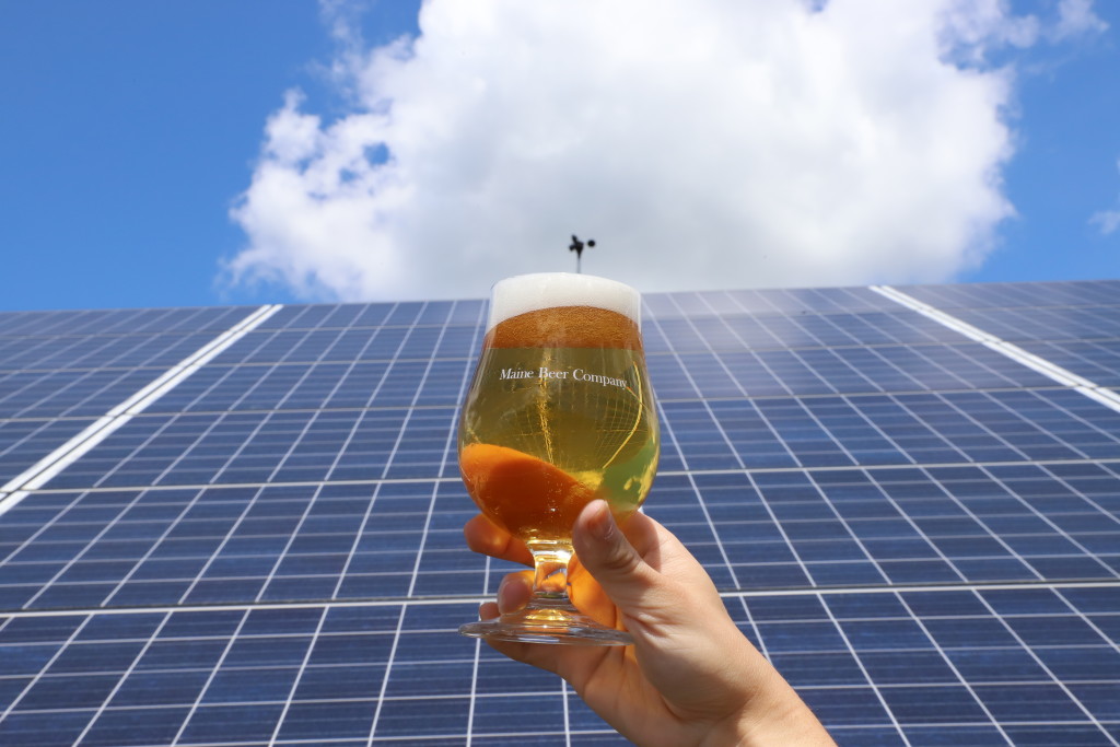 Beer and Solar Panel