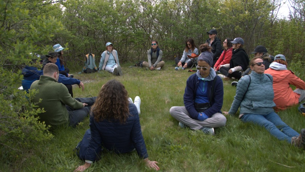 Group Nature Walk. Photo Credit: Jacob Hoxie