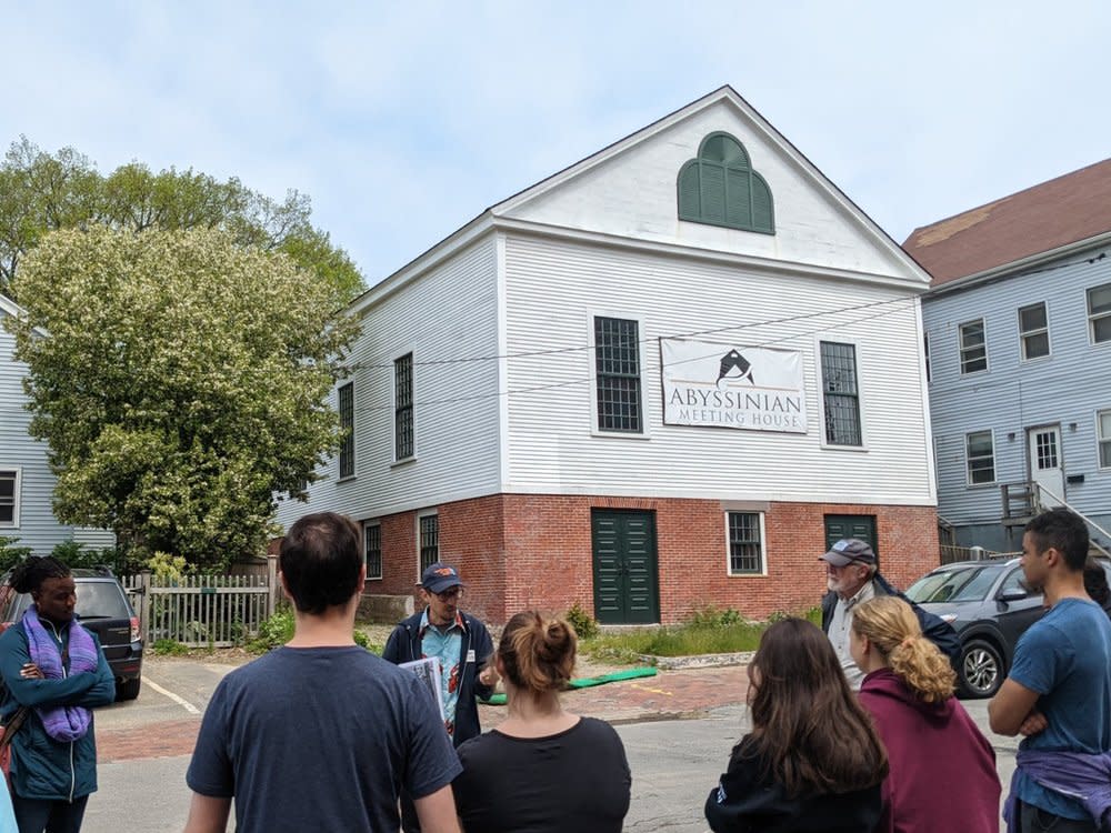 Abyssinian Meeting House Tour. Photo Credit: Dela Murphy