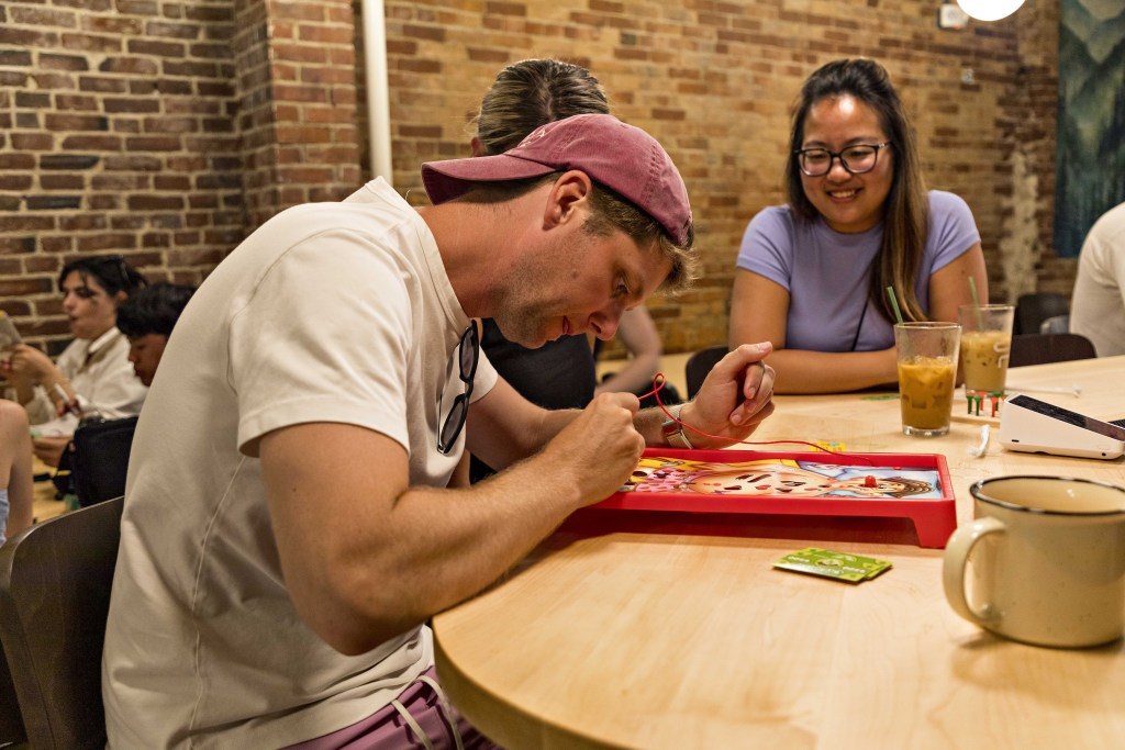 Group playing Operation. Photo Credit: Amanda Huebner Photography