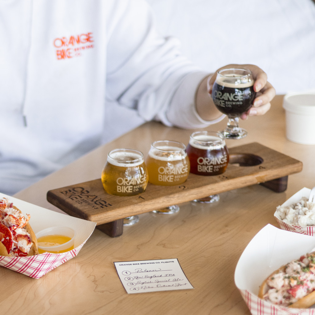Flight of Beer. Photo Credit: Bite Into Maine