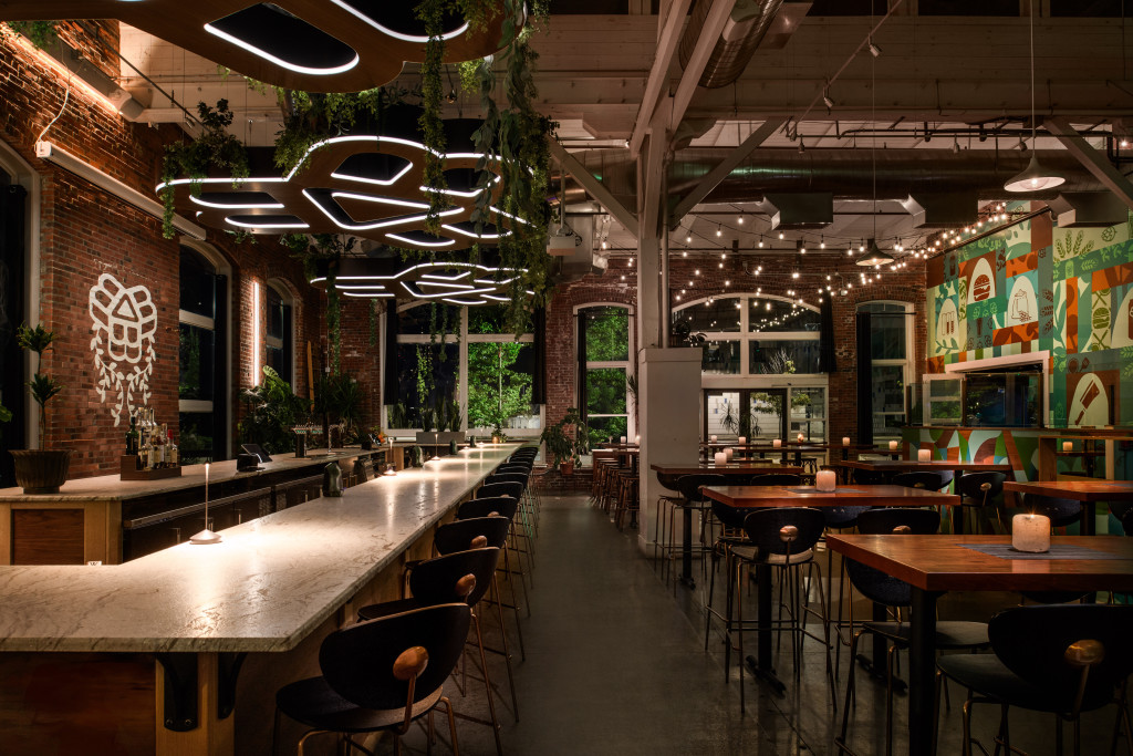 The Garden at Bissell Brothers. Photo Credit: Peter G. Morneau