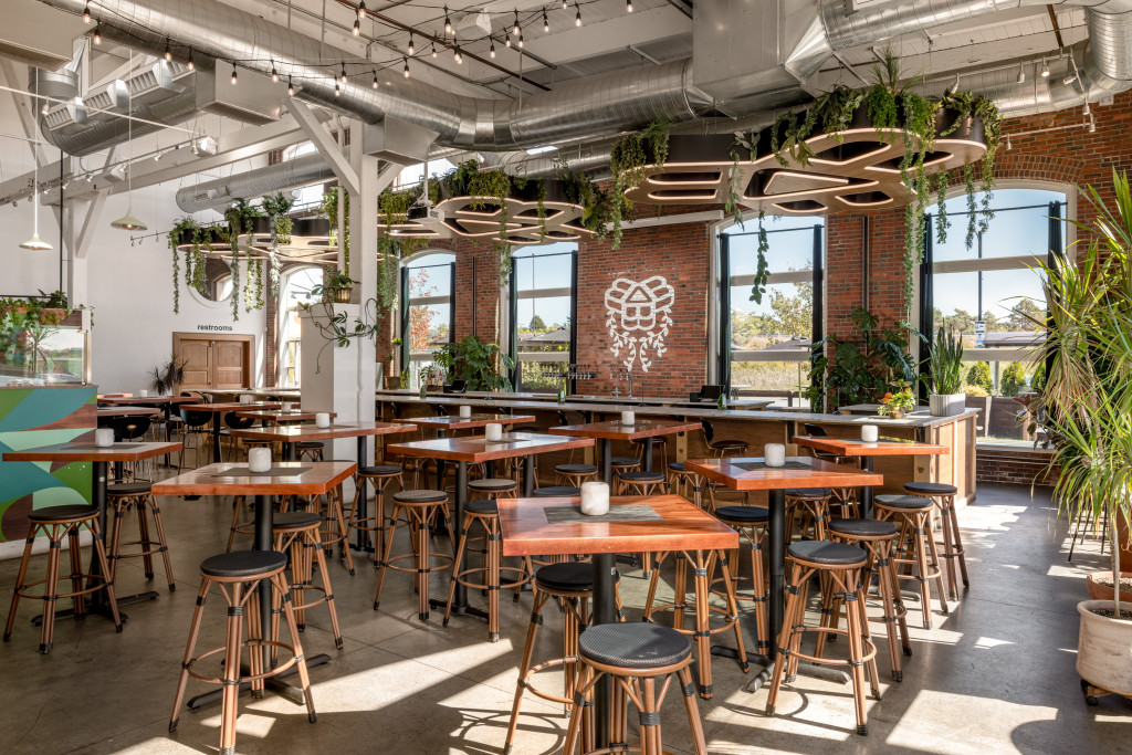 The Garden at Bissell Brothers. Photo Credit: Peter G. Morneau