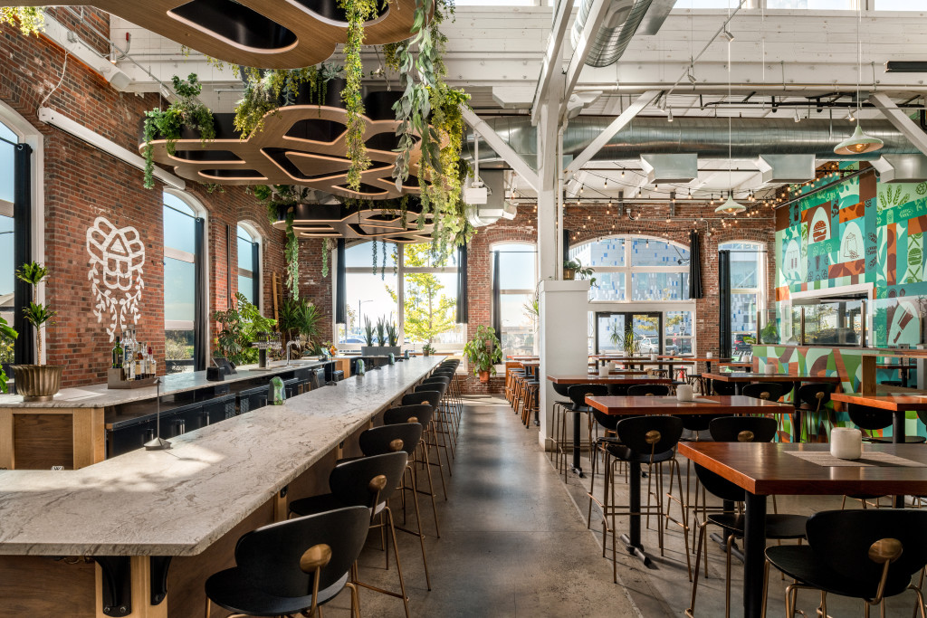 The Garden at Bissell Brothers. Photo Credit: Peter G. Morneau