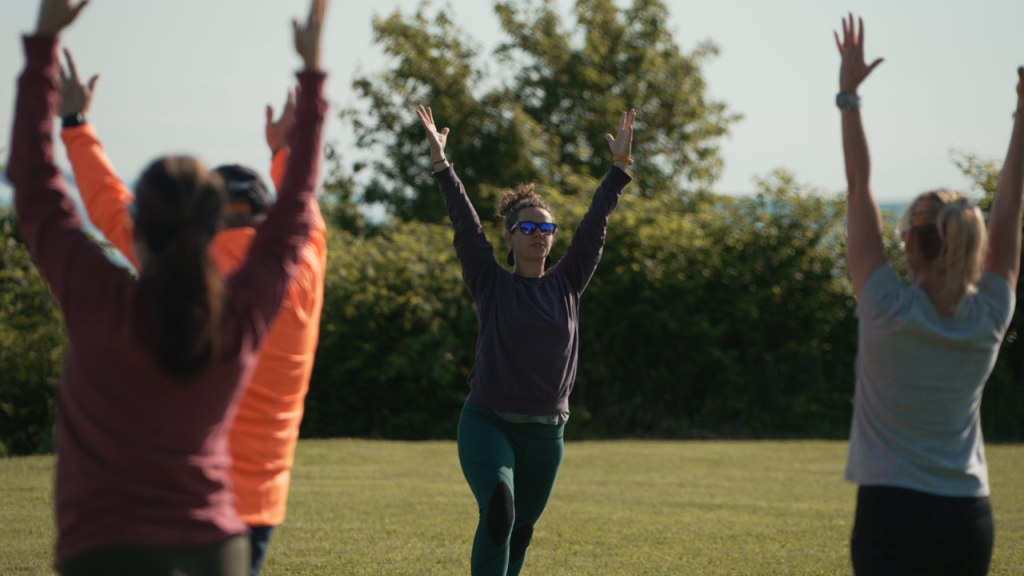 Team Yoga in the Park. Photo Credit: Digital Edge