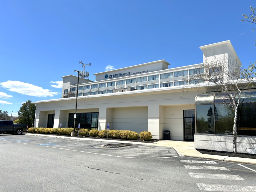 Hotel Exterior. Photo Credit: Clarion Hotel Portland Airport ME