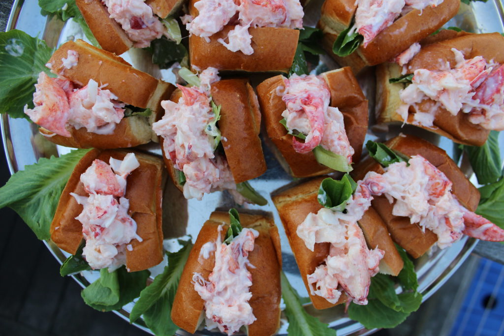 Mini Lobster Rolls. Photo Credit: Boone's Fish House & Oyster Room