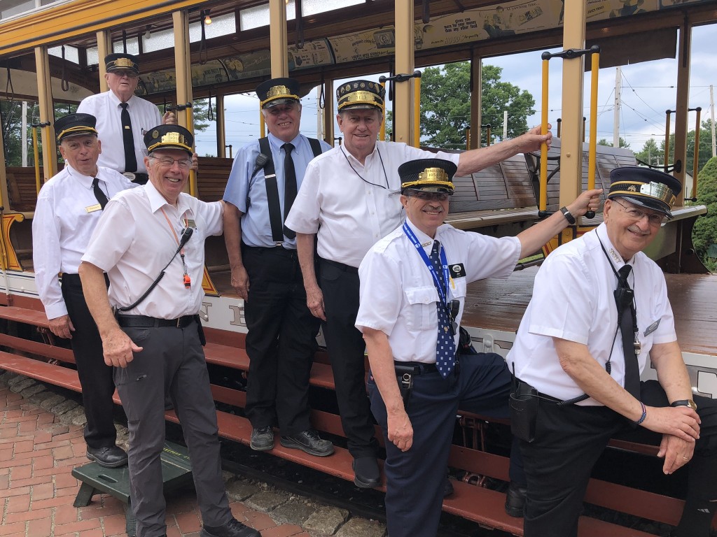 Conductors. Photo Credit: Seashore Trolley Museum
