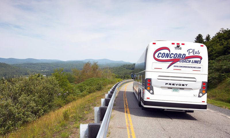 Coach Bus. Photo Credit: Concord Coach Lines