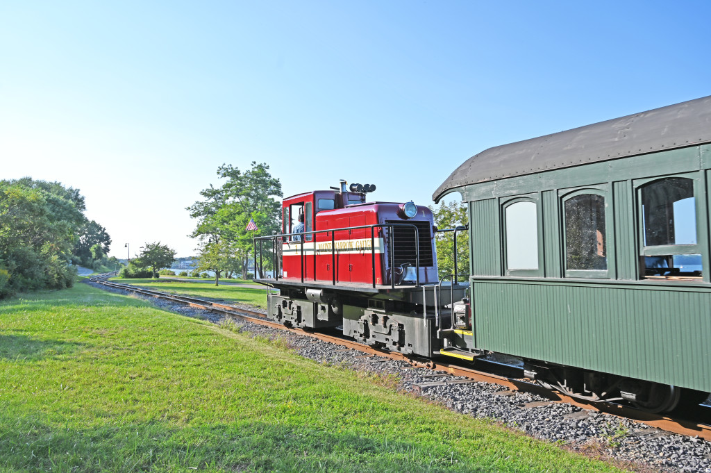 Train. Photo Credit: Maine Narrow Gauge