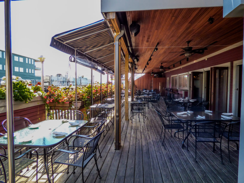 Lower Deck. Photo Credit: Boone's Fish House & Oyster Room