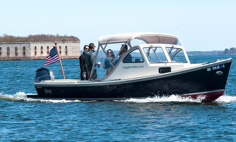 People on Water Taxi. Photo Credit: Fogg's Water Taxi & Charters