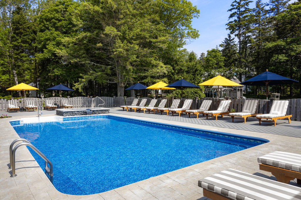 Forest Pool. Photo Credit: Spruce Point Inn Resort & Spa