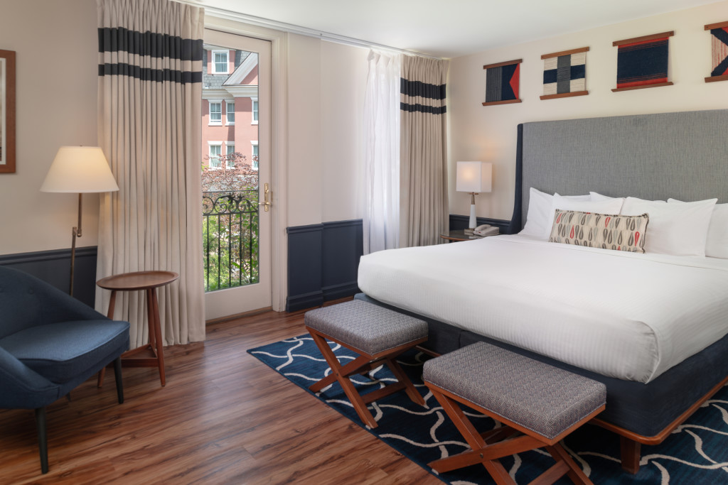 Guest Room. Photo Credit: Portland Harbor Hotel