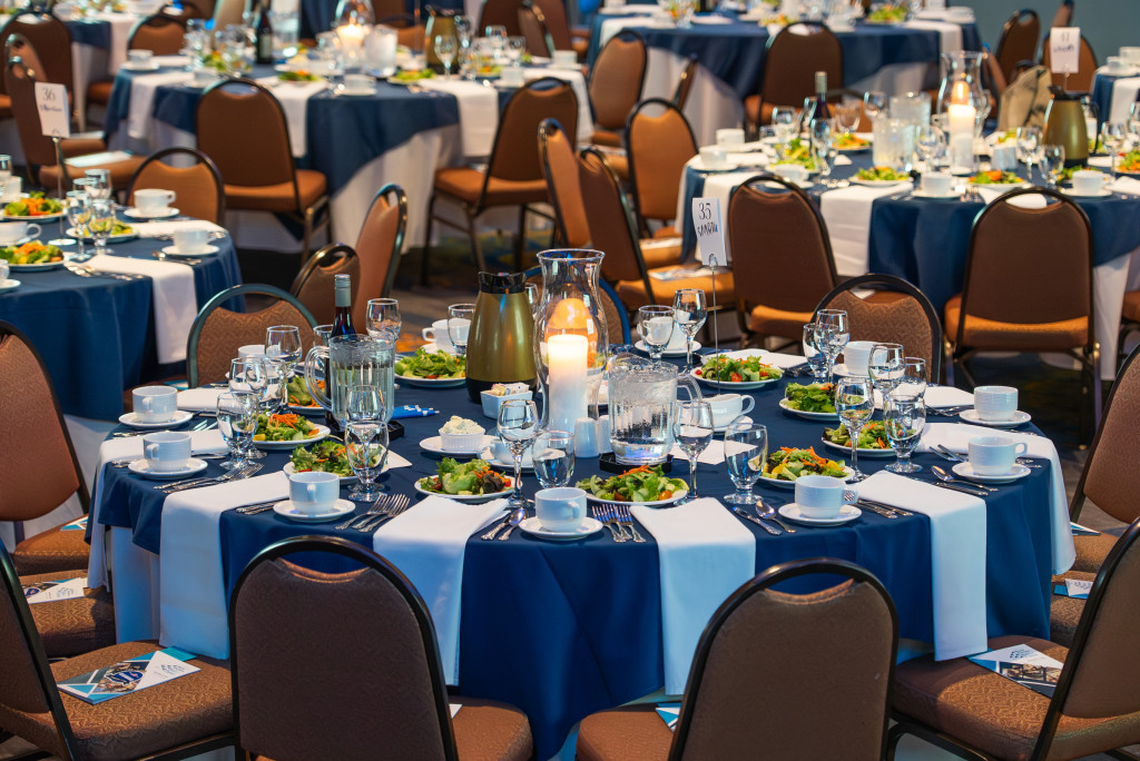 Banquet in Ballroom. Photo Credit: Holiday Inn by the Bay